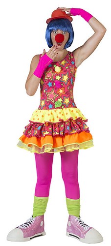 Costume pagliaccio stelle