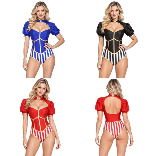 Body donna tuta color-blocked