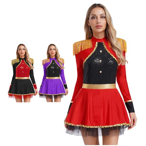 Costume donna ringmaster abito - ringmaster,