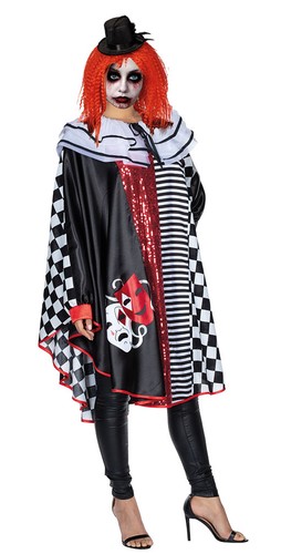 Costume horror donna - , pierrot