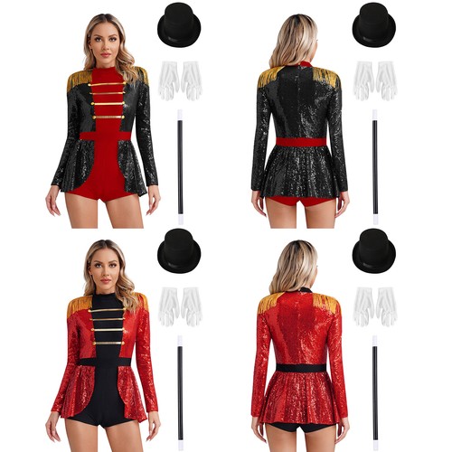 Costume donna ringmaster body - costume,