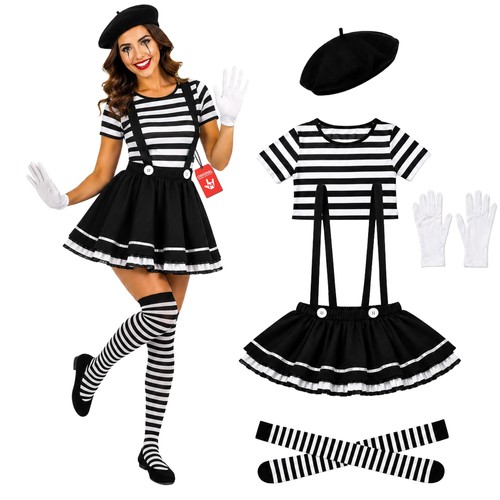 Costume donna artista mimo - , +