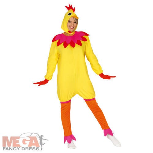 Costume donna gallina vestito
