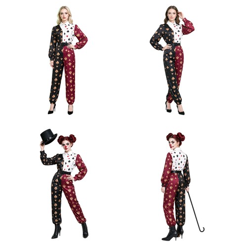 Costume donna uniforme - donna, joker