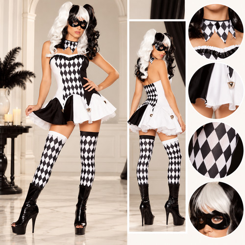 Set costume clown circo - set,