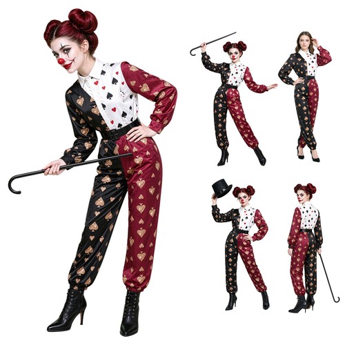 Costume uniforme joker donna - costume,