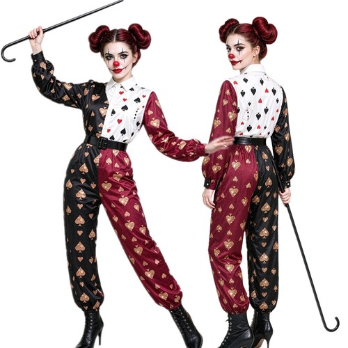 Costume donna cosplay stampato
