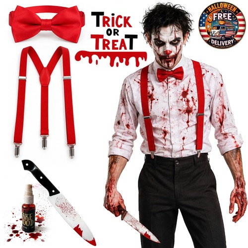 Costume pagliaccio zombie